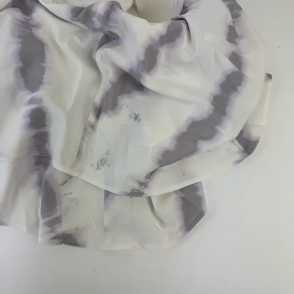 Lululemon Court Rival High-Rise Skirt Sz 10 Long - Transverse Lilac Multi - Picture 10 of 10